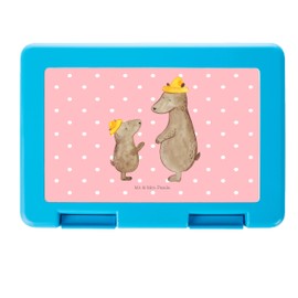 Mr. & Mrs. Panda Bear lunch box with hat - gift, Father's Day, best father, father son, snack box, gift daddy, lunch box, mum, brother, family, sister, lunch box