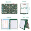 HAUTOCO Clipboard Folder with Replaceable Lined Notepad, Spiral Clipboard A4