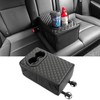 MAIKER Universal Car Rear Seat Armrest 2 Row Console Box