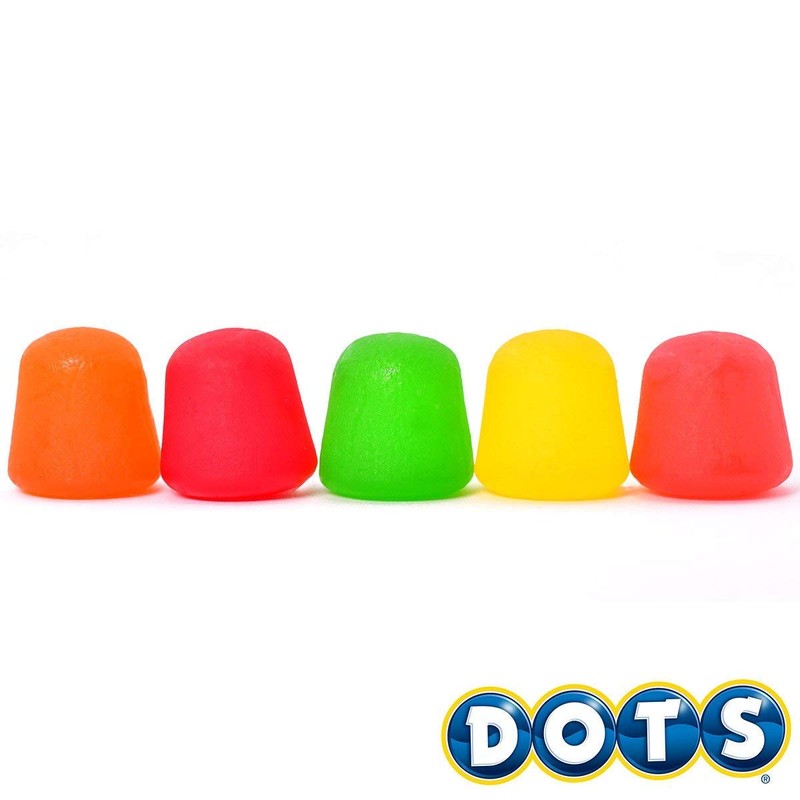 Tootsie Dots Assorted Fruit Gumdrops 6.5 oz.