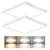 16 Inch Square LED Flush Mount Ceiling Light 2 Pack,