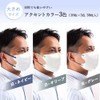 [NISYO] [彩 マスク]バイカラーマスク 不織布 メンズ 大きめ 男性 4層 3Dマスク 立体マスク