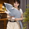 Plush Mouse Toy Funny High Simulation Gray Stuffed Mouse Animal