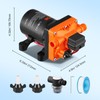 VEVOR 12V Water Pressure Diaphragm Pump Self-Priming Pump 70 PSI