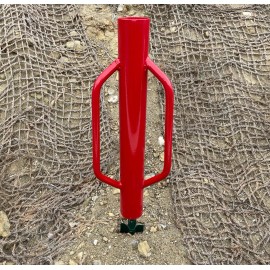 Sandbaggy Manual Fence Post Driver | Wholesale Red T Post & U Post Hole Pounder - 3 Pack