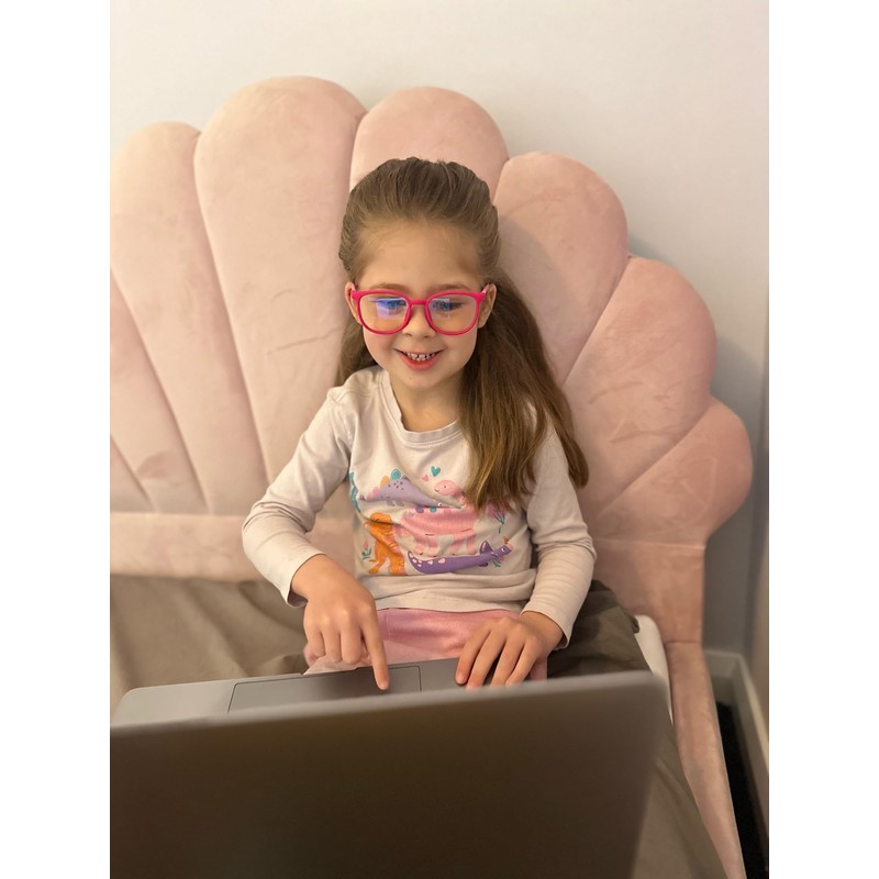 Mobi Eyecare Kids Blue Light Blocking Glasses (Beach Blue)