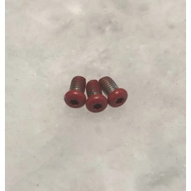 DH Red Screws For Spyderco Ambitious Persistence Tenacious Resilience Pocket Clip