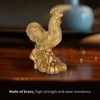 Rooster Statue Brass Chinese Home Handicraft Ornaments Rooster Sculpture Figurine