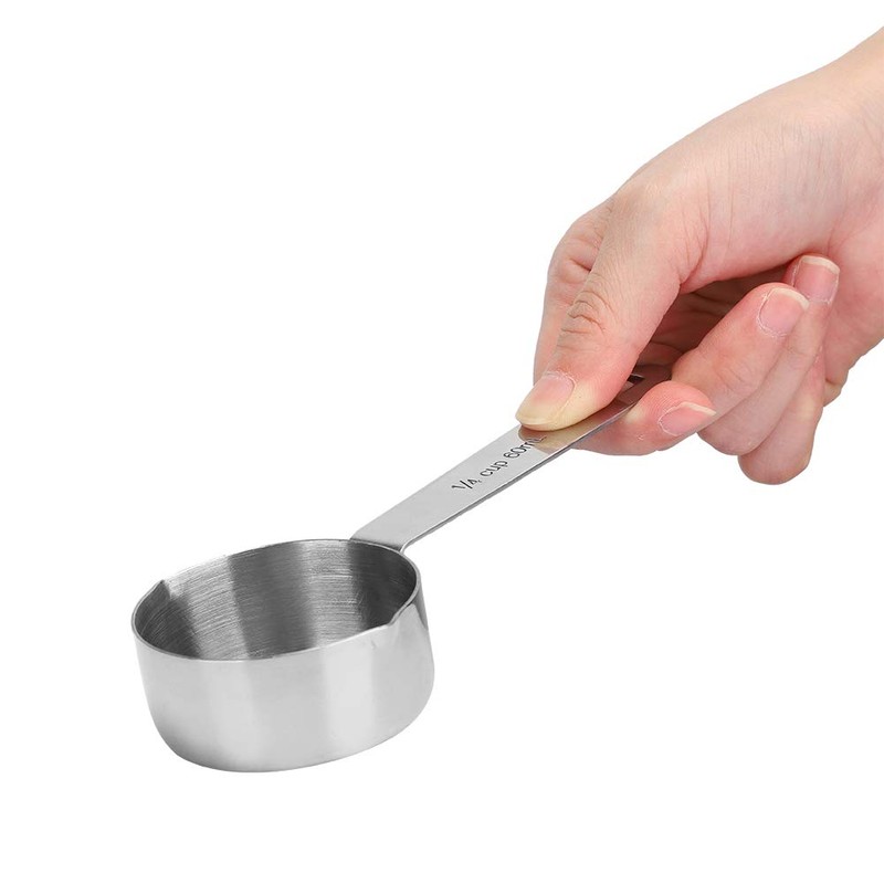 Alvinlite Measuring Cups, Set of 4 Stainless Steel Measuring Cups,
