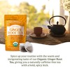 Starwest Botanicals Organic Ginger Root Tea - Caffeine Free Herbal