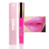 evpct 1Pcs Rose Pink Matte to Glitter Liquid Lipstick Lip