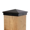 True 6" x 6" Heavy Duty Aluminium Pyramid Post Cap