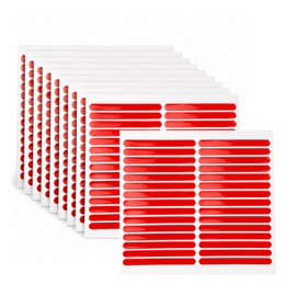 Cyiiifa Nail Tips Seal Tape, 300 Pcs, Double Sided, Non-Marking Transparent Waterproof Strong Adhesion Nail Supplies Bulk Application Tips