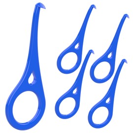 ARGOMAX - Aligner Removal Tool, 5 Invisible Braces Removal Tools, Retainer Remover Tool, Suitable for Removing Braces, Trays, Retainers, Dentures and Aligners(Dark Blue).