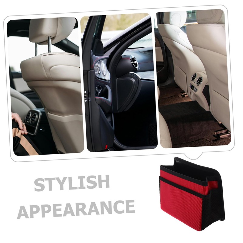 iplusmile Car Trash Can Foldable Vehicle Garbage Bin Compact Car