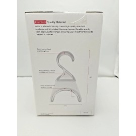 WIOSI - 6" TALL CLEAR ACRYLIC PURSE HANGER / HANDBAG HOOK - NEW -3 Pack