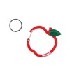 MILKFED. (ミルクフェド) Keychain Apple Carabiner Women, red, Free size