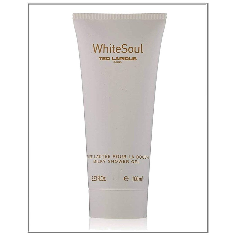 Ted Lapidus WHITE Soul PERFUM Milky Shower GEL 3.33 Oz