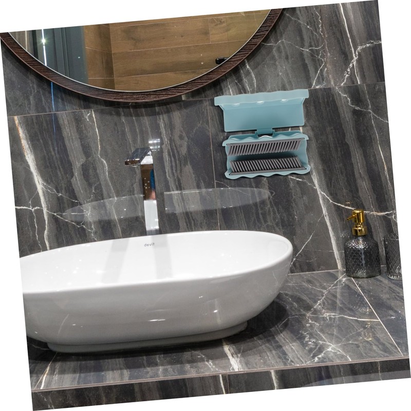 TEHAUX Shower Hair Catcher Wall Mounted Hair Collector Durable Bath