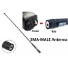 G0OYQ Airband VHF Antenna BNC SMA Female Male AOR Uniden