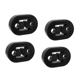 Pack of 4 Universal Car Exhaust Mount, Rubber Exhaust Hanger, Car Exhaust Hanger, Universal Car Rubber Exhaust Holder, for All Vehicles
