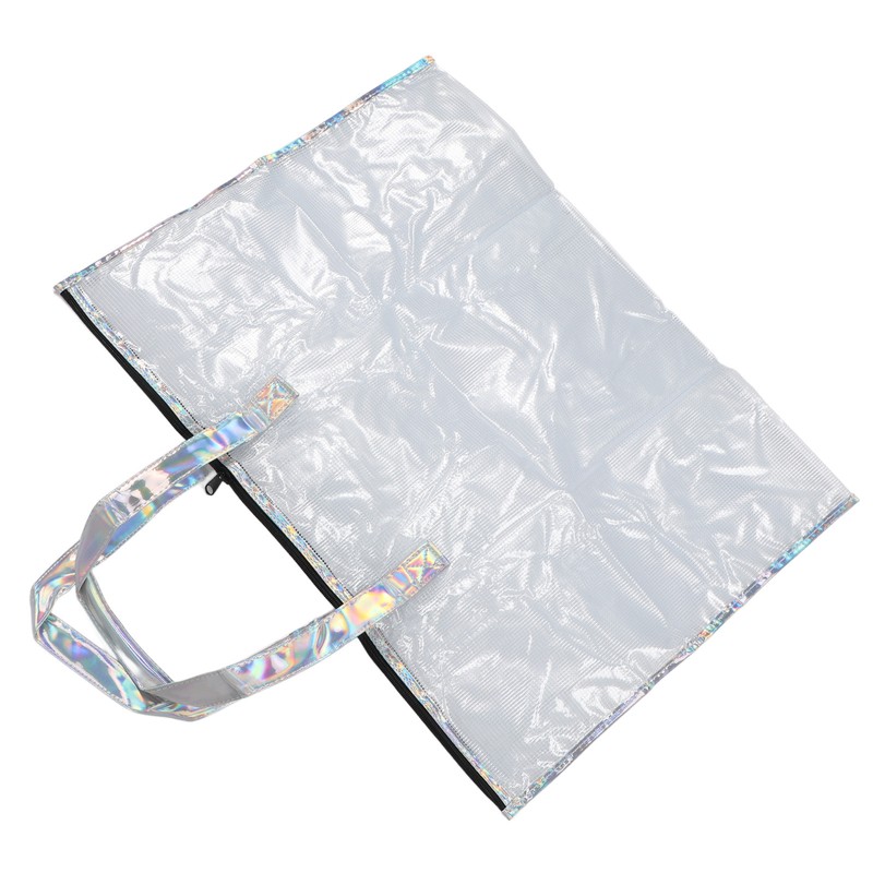 Art Portfolio Bag Laser Design Large Capacity Waterproof Artwork Posters