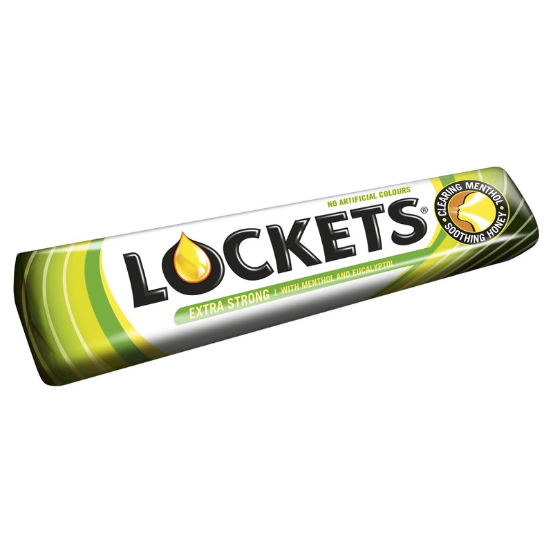 Wrigley's Lockets Extra Strong Lozenges 41 g (Pack of 20)