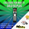 MaaxTV Remote Control EXCLUSIVE for MAXTV Gold 5G Plus