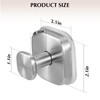 warlve Suction Cup Hooks for Shower - Reusable No-Drill Mounting