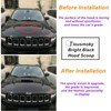 Tiousmoky Hood Scoop Car Hood Vent Universal Air Intake Grille