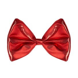 WIDMANN ? Bow Tie Metallic Unisex-adult, Red, One Size, vd-wdm53754