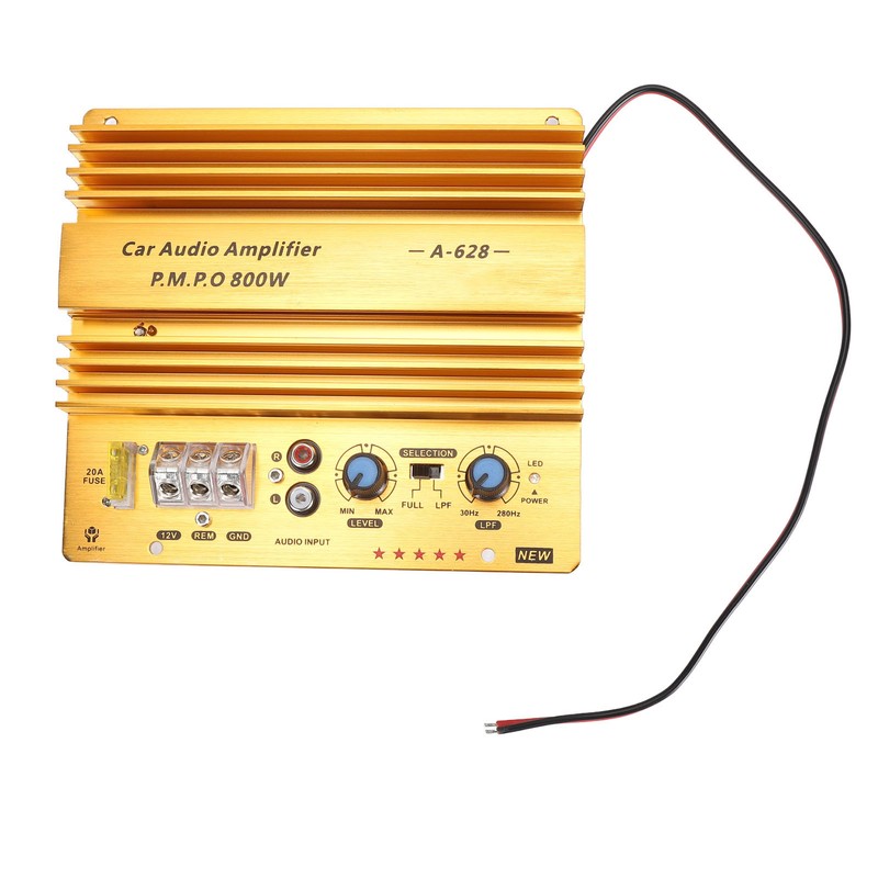 Car Amplifier Board 800W High Power Aluminum Alloy Powerful Bass