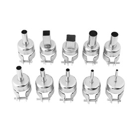 10 Pieces Heat Gun Nozzles, Heat Gun Nozzle Pump Sets for Pipe Nozzles, Tools, Air Gun Nozzles for Piping Nozzles, SMD Soldering Station, Heat Guns