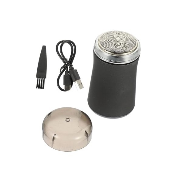 1set Rechargeable Electric Shaver Floating Design Compact Face Trimmer for