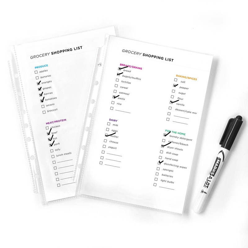 Avery Mini Heavyweight Sheet Protectors, 5.5 x 8.5 Inches, Pack