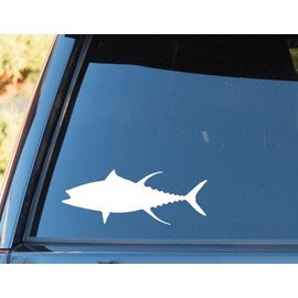 Yellowfin Tuna - Vinyl Decal - Car Truck Laptop - SELECT SIZE