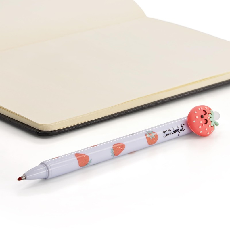 Mr. Wonderful Mr.Wonderful Erasable Pen - Strawberry - Erasable Pen