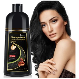 Kaisasa Shampoo Con Tinte Cubre Canas Con Aceite De Argán