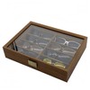 Haverain Antique Glasses Storage Box, Sunglasses Storage Case, Collection Case,