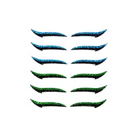 6 Pairs Eyeliner Stickers, Makeup Double Eyelid Tape, Make Up Eyeliner Eyeshadow Sticker Reusable Eye Line Strip Sticker, Eyeliner Sticker, Eye Makeup Tool