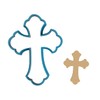 Decorative Cross - Cookie Cutter/Sugar Cookie/Fondant/Clay (1002)