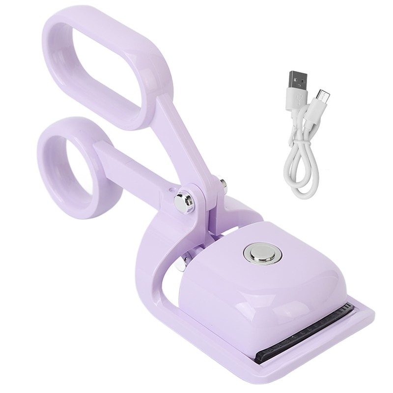 Professional Heated Eyelash Curler 3 Gears Temperature Adjustable Rechargeable Electric
