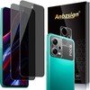 Anbzsign (2+2Pack for Xiaomi Poco X5 Pro 5G + 4G
