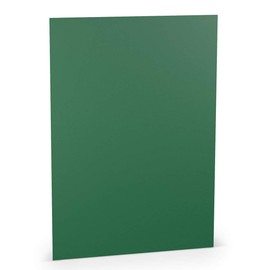 PAPERADO 50 x Coloured Paper DIN A4 - Fir Green Ribbed Dark Green 160 g/m² Paper Sheets - Craft Paper in 29.7 x 21 cm Painting, Crafts & Printing