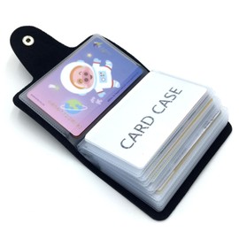 AirZyx Credit Card Holder Bank Card Holder 24 Card Slots (Black)