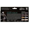 Vallejo VAL74102 AV Fantasy Set-Malefic Flesh, 17 ml (Pack of