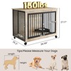 Rovibek 39 inches Dog Crates for Large Dogs, Dog Kennel