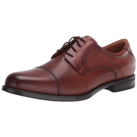 Florsheim Men's Medfield Cap Toe Oxford, Cognac, 8