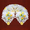 Simhomsen Embroidered Lemon Table Runners, Table Decors for Spring and