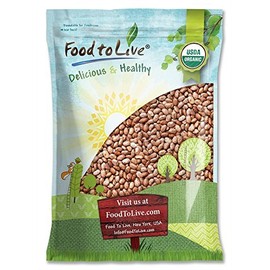 Organic Pinto Beans, 5 Pounds - Non-GMO, Kosher, Bulk